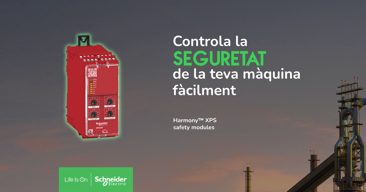 Schneider Electric Harmony XPS safety modules
